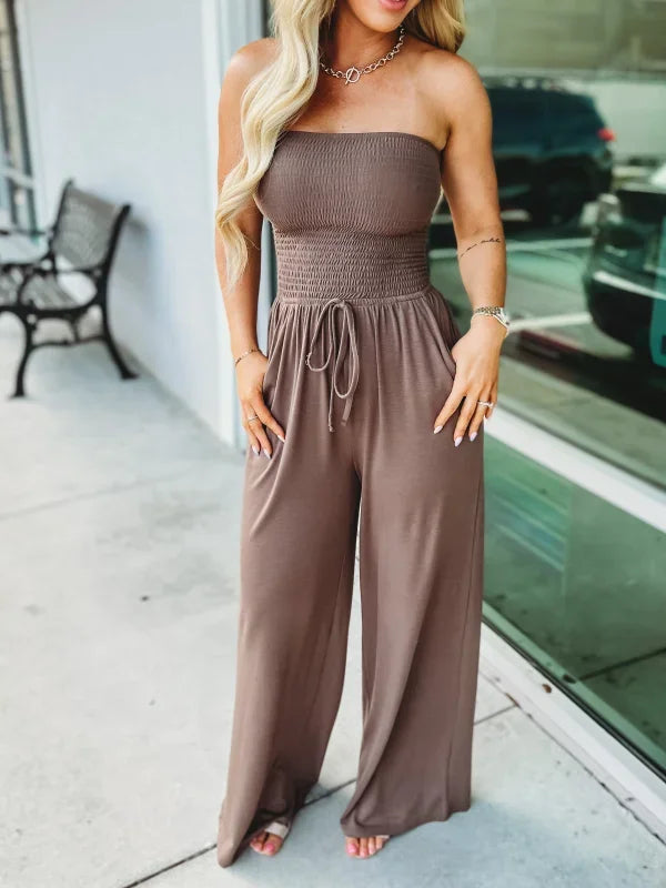 Hazel | Dames Off Shoulder Jumpsuit