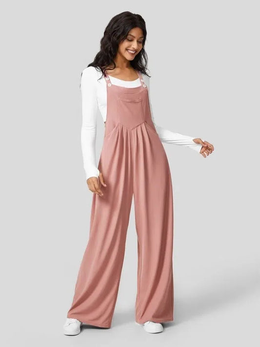 Sydney - Clinkly Vrouwen Los Jumpsuit (WH)