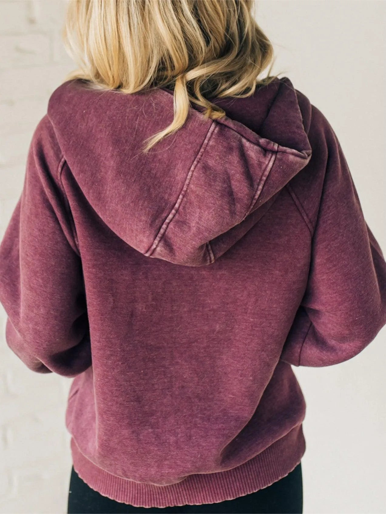 Arden | Dames Hoodie met halve rits